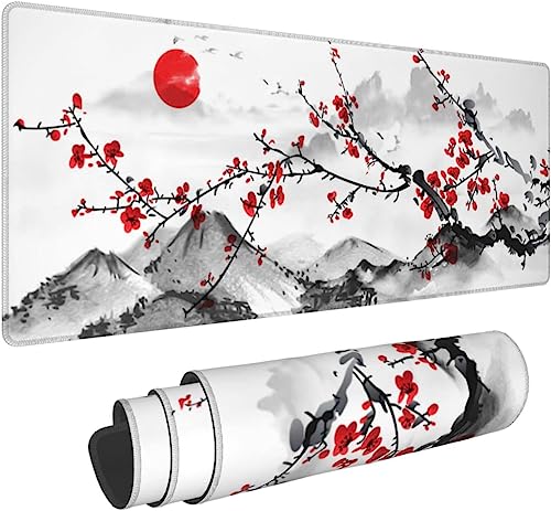 ZORBES® Large Mouse Pad (35.43" * 15.75" * 0.12"), Large Gaming Keyboard Pad, Non-Slip Rubber Base, Desk Accessories Mat