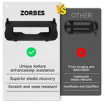 ZORBES® Silicone Case for JBL Flip 7 Portable Waterproof Speaker, Portable Travel Soft Cover with Shoulder Strap, Protective Skin Case (Black Case Only)