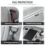 ZORBES® Estuche de transporte para DJI Mini 4 Pro con correa para el hombro y asa Bolsa de accesorios Estuche de almacenamiento para DJI Mini 4 Pro Estuche de viaje para DJI Mini 4 Pro y controlador