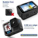 ZORBES® 10PCS For Hero 13 Screen Protector Compatible with GoPro Hero 13 Black, 9H Ultra Clear Tempered Glass Screen Only for GoPro Hero13 Accessories, Screen Protector &Silicone Lens Protective Cover