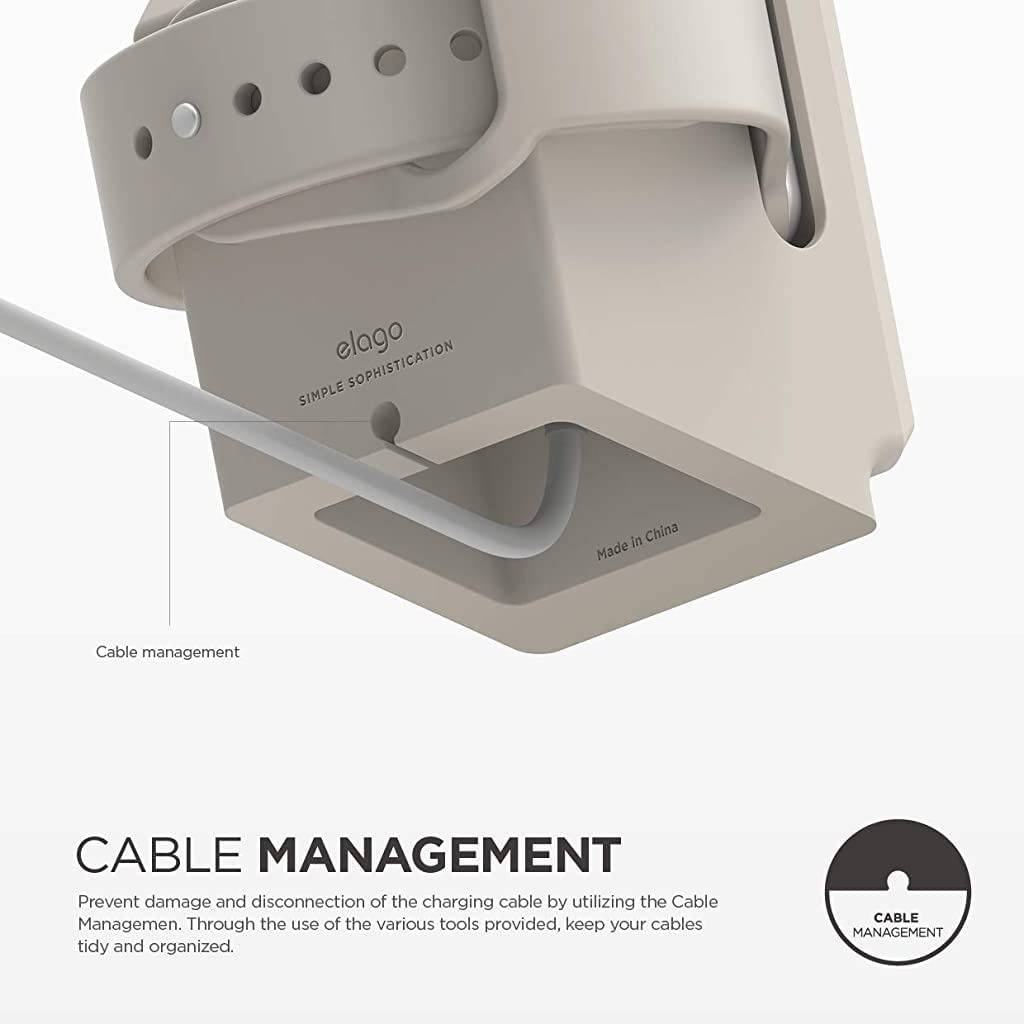 Verilux for Apple Watch Stand, Non-Slip Stable Base Classic Design for Apple Watch Holder for Apple Watch Series 8/SE2/7/6/SE/5/4/3/2/1 (Charger not Include) Old 1998 i-Mac Look i-Watch Stand