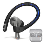 ZORBES® Anti-Slip Ear Hooks for Galaxy Buds 3 Pro/Buds 3 /Buds 3FE, Comfortable Fit Sports Anti-Loss Memory Titanium Alloy Ear Hooks Compatible for Samsung Buds 3 Earbuds Lanyard, Black