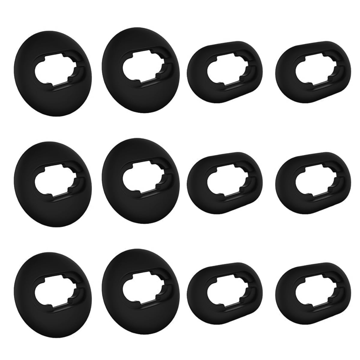 Verilux Earbud Tips for Galaxy Buds Live with Non Slip Wing Design and 6 Pairs Silicone Fit