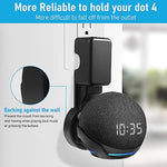 ZORBES® Alexa Stand Wall Mount for Echo Dot 4th 5th Generation with Cable Management Holder Only 2PCS