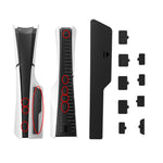 Verilux® Dust Plug for PS5, 9Pcs Dust Plug Kit for PS5/PS5 Slim Console, PS5 Silicone Dust Plugs Protector Antidust Cover Dustproof Plug for Playstation 5 Disk/Digital Console