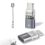 Verilux Type C to Lightning Connector for iPhone and iPad featuring 480Mbps data transfer | with lanyard holes
