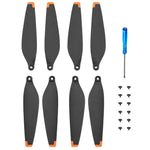 Verilux Mini 3 Pro Propeller Set for DJI Drone with Screwdriver & 12 Screws | Lightweight PC Blades 8pcs