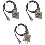 Verilux Charger Protectors for iPhone 15 and 14 with 20W Adapter Cover and Spring Coil Sleeve 3PCS