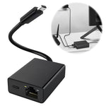 ZORBES® Ethernet Adapter for Fire TV Stick, Micro USB to RJ45 LAN Network Adapter with Power Port, Wired Internet Connection Compatible with Google Home Mini, 4K Fire TV and More Streaming Devices
