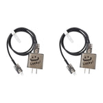 Verilux Charger Protectors for iPhone 15 14 with 20W Cable Spring Coil and Adapter Sleeve 2PCS