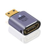 Verilux® 8K Mini HDMI to HDMI Adapter, 8k 4K 3D HDR 48Gbps