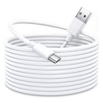 Verilux Micro USB Extension Cable for Security Cameras with Reinforced Connectors 19.6 ft | Stable Power Supply