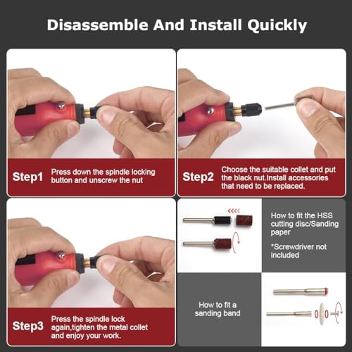 Verilux® Mini Drill Machine Tool Kit