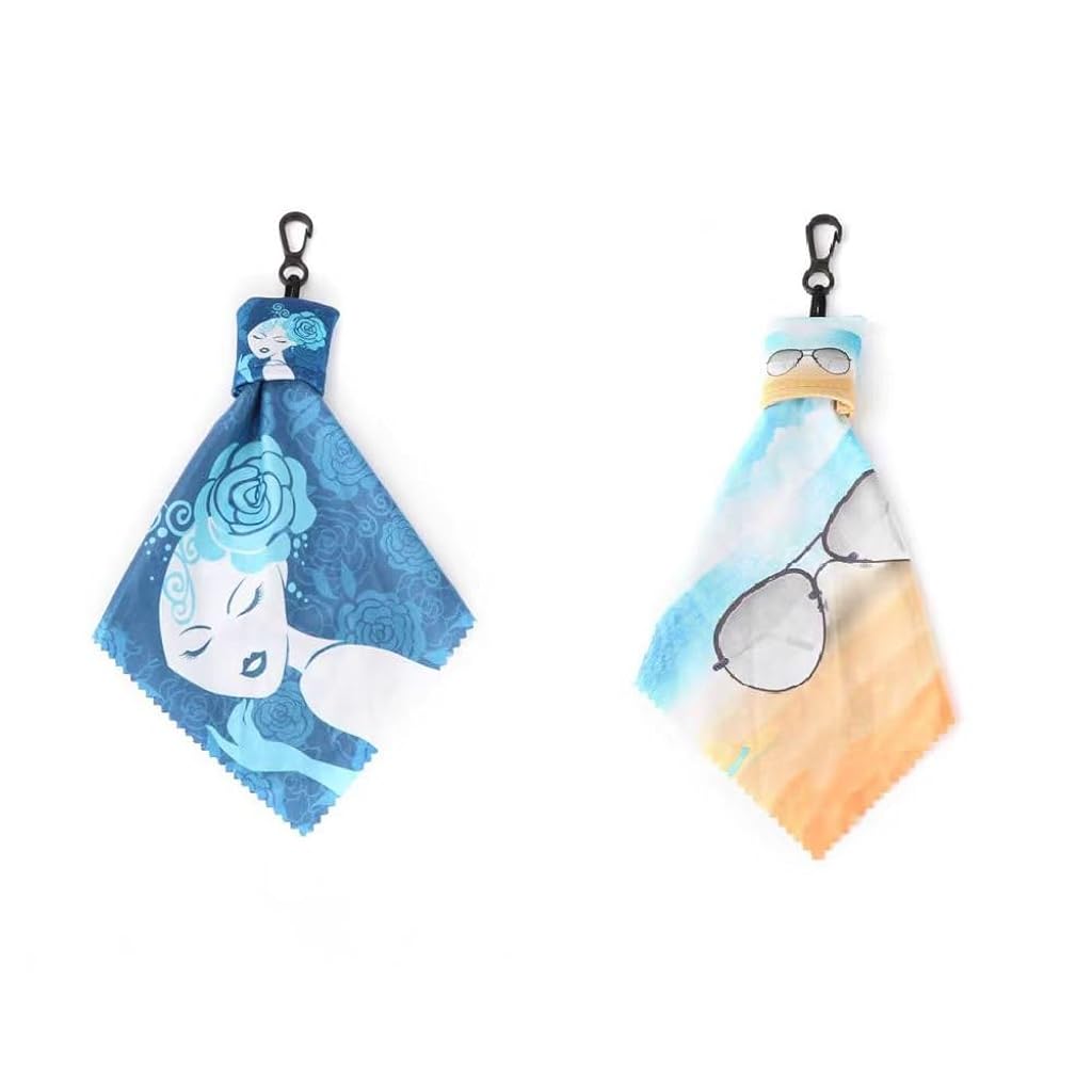 ZORBES® 2 PCS Glasses Cleaning Cloth