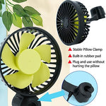 Verilux® 2 Pcs USB Fan with 3 Speed, Switch Controller, USB fan