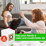 Verilux® 12PCS Replacement Parts Dust Collector Bag for Dreame D10s Plus Vacuum Cleaner Reuseable Bags for Hair Dirt Debris Vacuuming Accessories