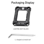 Verilux CPU Contact Frame Kit for Intel 12th and 13th Gen LGA1700 | Anti Bending Buckle