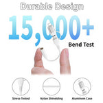 Verilux Lightning to 3.5 mm Headphone Jack Adapter for iPhone and USB C | 24bit 96kHz Audio