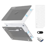 ZORBES Laptop Cover for MacBook Air 13.6" with Accessories Kit