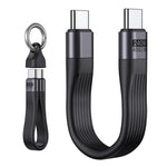 Verilux Type C Cable for Fast Charging with 240W PD Support and Clasp Organizer | 8K Video Output