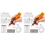 Verilux Mini Drill Kit 64PCS USB Rechargeable for Craft Engraving and Polishing | 3 Speed