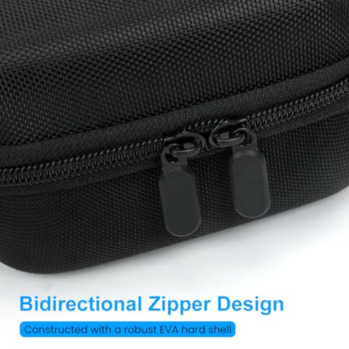 ZORBES® Compatible with Mac mini M4, Carring Case Bag Travel Storage Case for Mini M4 Desktop Computer, EVA Hard Shell Waterproof Carrying Case with Handle, 16x16x9.5cm, Black