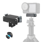 ZORBES® Action Camera Mount for Osmo Action 5 Pro / 4/3 Magnetic Quick Release Metal Base Mount