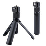 ZORBES® Bullet Time Handle Tripod Rotating Grip for X5/X4/X3, OSMO Pocket 3, – 360° Rotating Grip, 1/4" Thread, 6 lbs Capacity, Compact Selfie Stick & Tabletop Tripod-Black