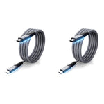 Verilux Type C Cable 4.9 ft for Fast Charging and 20Gbps Data Transfer | Supports 4K 60Hz Display