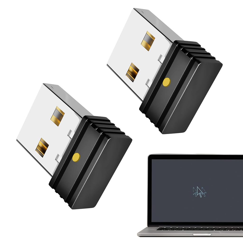 ZORBES® 2Pcs USB Mouse Jiggler