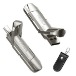 Verilux® 256GB USB 3.2+ Type C Dual Interface SSD, 5Gbps Data Transfer Rate