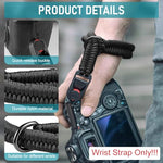 ZORBES® Camera Wrist Strap, Nylon Camera Hand Strap for Instant Cameras, SLR Cameras, Small Mirrorless Camera, Braided Wrist Strap Hand Strap Quick Release Rope Camera Wrist Rrap Strap, 34cm/13.4inch