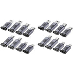 Verilux USB OTG Connector Set for Versatile Device Compatibility with 16PCS Adapters | Type C Light‑ning and Micro Conversion