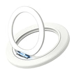 ZORBES® Magnetic Phone Ring Grip 360 ° Swivel Phone Grip Ultra Slim Folding Metal Ring Desk Stand Support