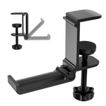 ZORBES® 1PCS Headphone Stand Hanger Holder, Foldable Aluminum Desk Headphone