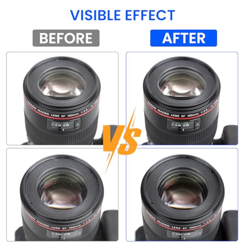 ZORBES® Professional 14-in-1 Camera Cleaning Kit, Camera Cleaning Travel Kit for DSLR Camera Canon Sony Nikon, Ideal for Cleaning Lenses, Cameras, Filters, Displays, Monitors, Game Consoles, Keyboard