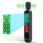 Serplex® Digital Decibel Meter Sound Level Meter 30-130 dB Audio Level Meter LCD Digital Audio Decibel Meter Condenser Mic Decibel Meter for Home, Office, Construction Sites (Battery NOT Included)