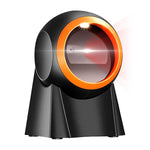 ZORBES® 2D Barcode Scanner, Symcode Omnidirectional Hands-Free Desktop Bar Code Scanner Support 1d 2D Qr Code, Automatic Sensing Barcode Machine for Supermarket Store Warehouse Factory