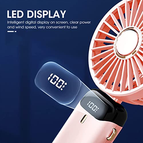 Verilux® Mini Handheld Fan (Pink) - verilux