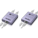Verilux Gigabit Ethernet Splitter for Dual Device Connectivity with USB C Power | 1000Mbps 2 PCS