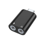 Verilux USB C Sound Card for Stereo Audio and Mic Use | 3.5mm Adapter 3PCS Set