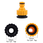 Verilux® 5 Pcs Quick Water Sparyer and Standard Hose Pipe Fast Fitting Female Adapter Connector Tap Set for Garden, Wash car