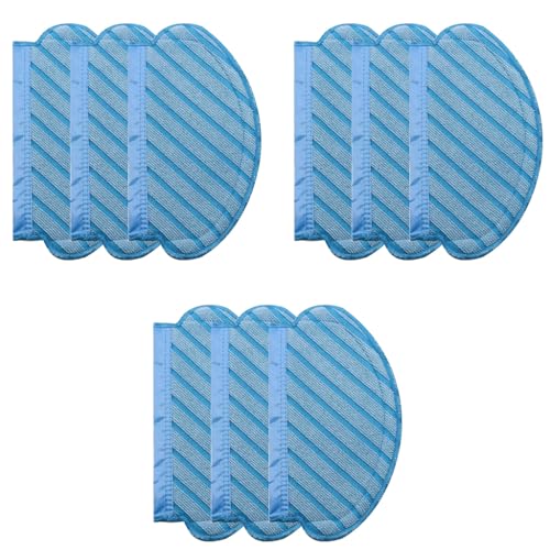 Verilux® 9PCS Mop Cloth Pads for Ecovacs Deebot Ozmo 920 950 Vacuum Cleaner Replacement Parts Accessory T5