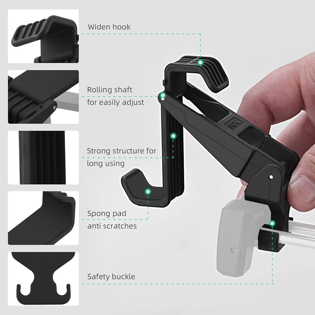 ZORBES® Tablet Holder Mount for DJI Neo, Mini 4K/4 Pro/ 3/3 Pro/ 2 SE/AIR 3/Mavic 3 Pro/Mavic Air 2S, Portable Adjustable Remote Controller Extended Bracket for iPad Mini/Air Accessories