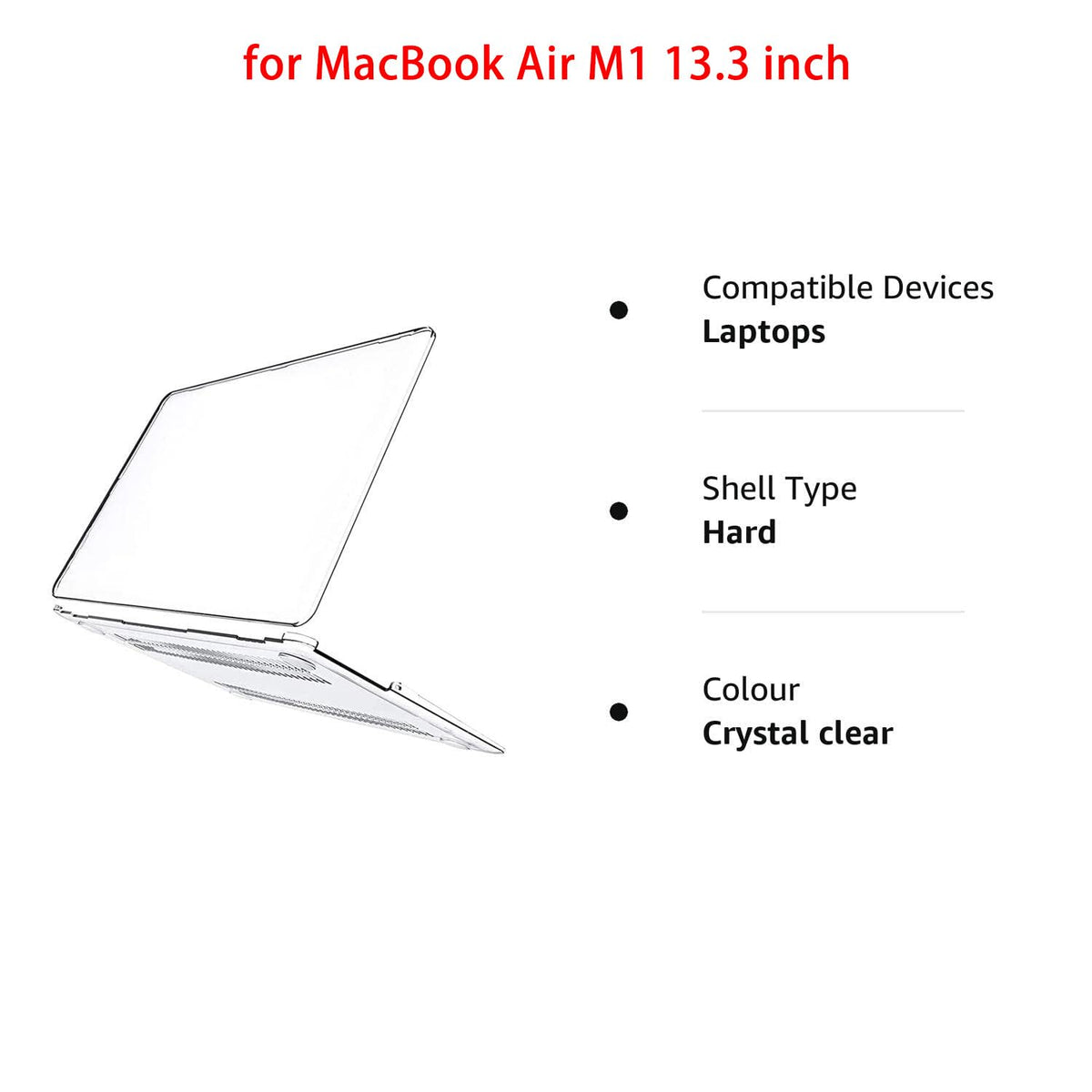 Verilux 13.3 inch for MacBook Air M1 Case