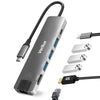 6 in 1 USB C Hub 4K HDMI Output