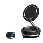 ZORBES® Magnetic Phone Mount Ultra Strong Suction Cup Car Phone Holder with Folding Arm, 360 Degree Rotating Multi Purpose Portable Folding Phone Holder Desk Phone Holder Travel Phone Mount