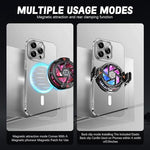 ZORBES® Phone Cooler with Detachable Clips Fan-Based Cooling for Mobile Magnetic RGB Gaming Rapid Cooling for Livestreaming Plug and Go 2PCS
