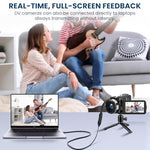 ZORBES® VHS to Digital Converter,USB2.0 Video Cpture Card,RCA AV to USB Audio Video Converter 1080P Capture Device Convert VHS VCR DVD Digital Adapter Compatible with Windows Mac OS