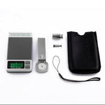 Verilux Stylus Pressure Gauge for Turntable Use with 0.005g Precision and LCD Display | Stainless Steel Scale